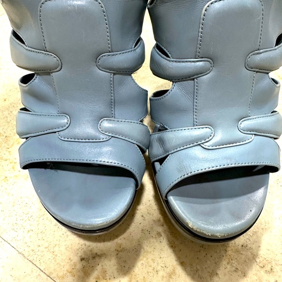 Balenciaga Light Blue Gladiator Heel - Picture 6 of 7